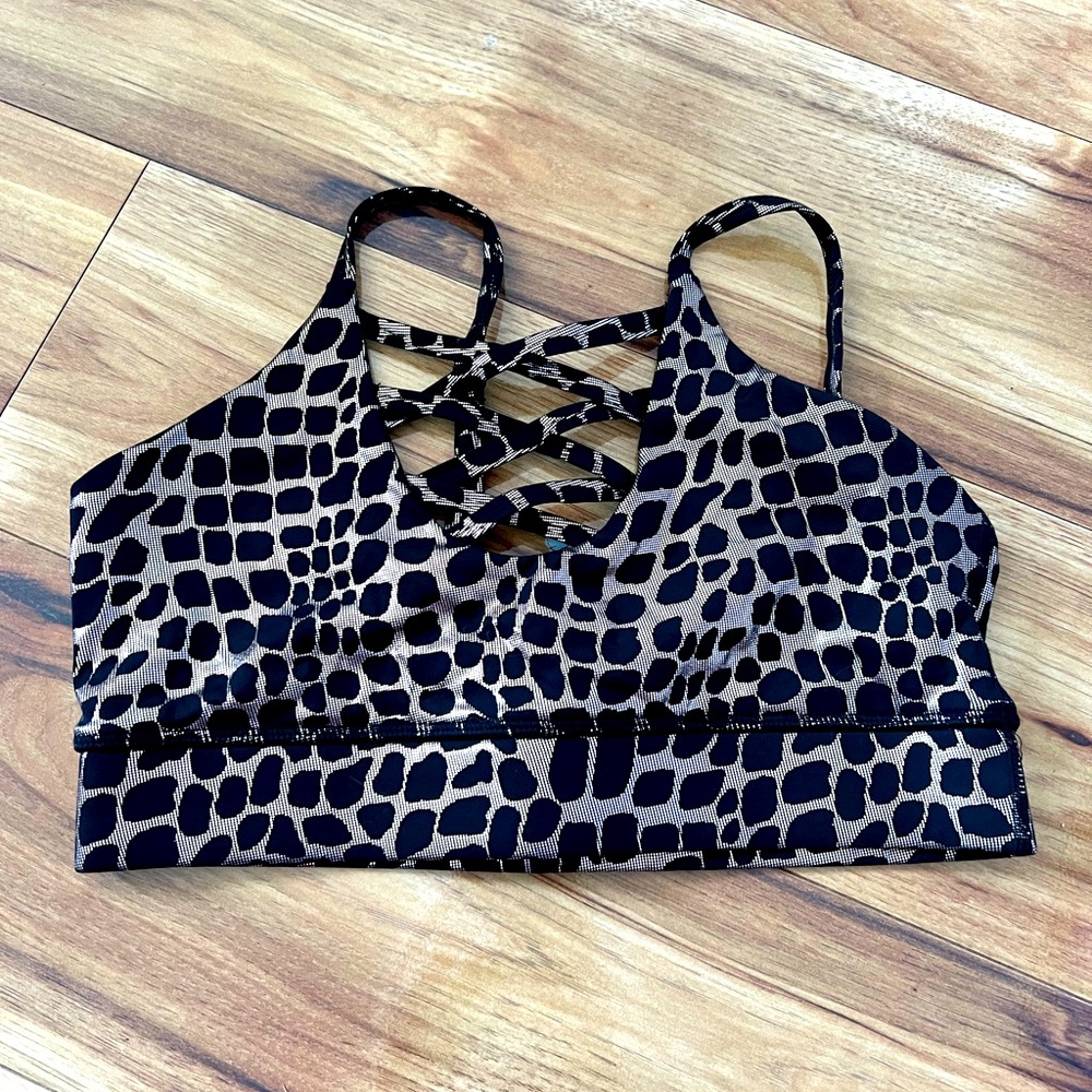 Til You Collapse Sports Bra